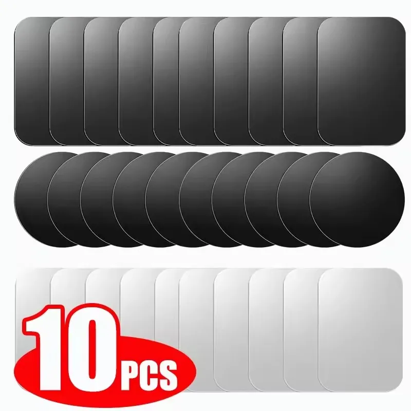 Essential Tablet Accessories - 5/10 adet Manyetik Metal Plaka Disk
