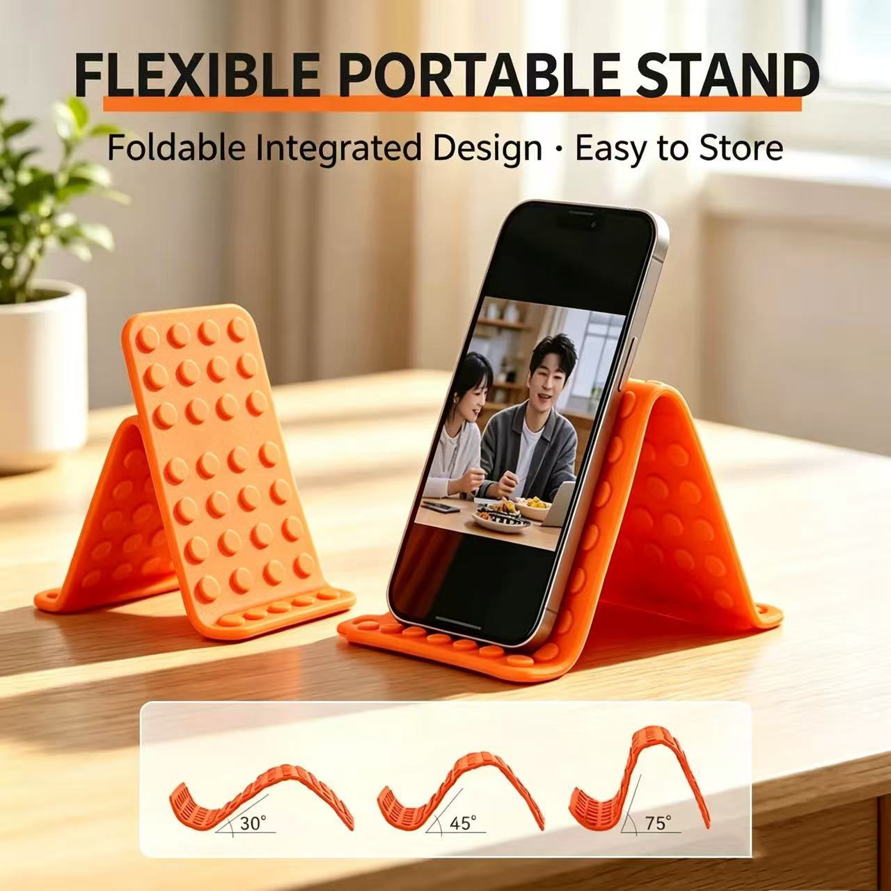 Essential Tablet Accessories - Taşınabilir Evrensel Telefon Standı, Açı Ayarlanabilir
