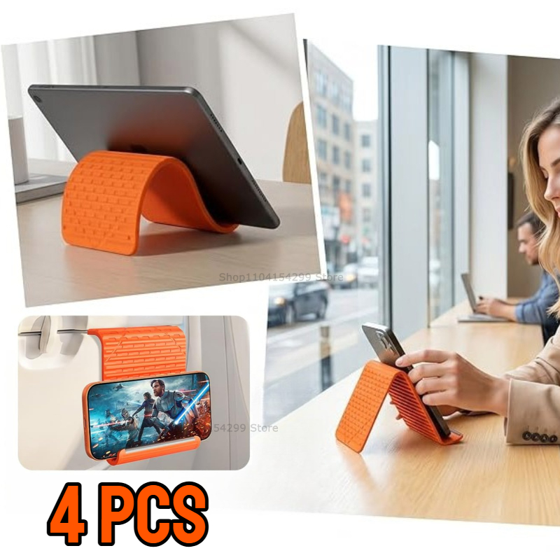Tablet Stand Adjustable - Esnek Katlanabilir Silikon Telefon Tutucu Taşınabilir