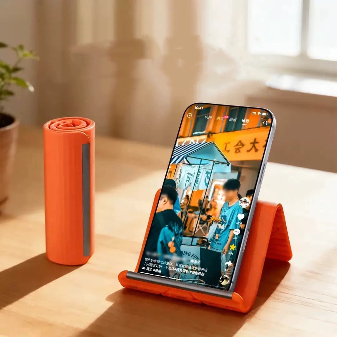 Essential Tablet Accessories - Tembel Taşınabilir Telefon Standı Silikon Masaüstü