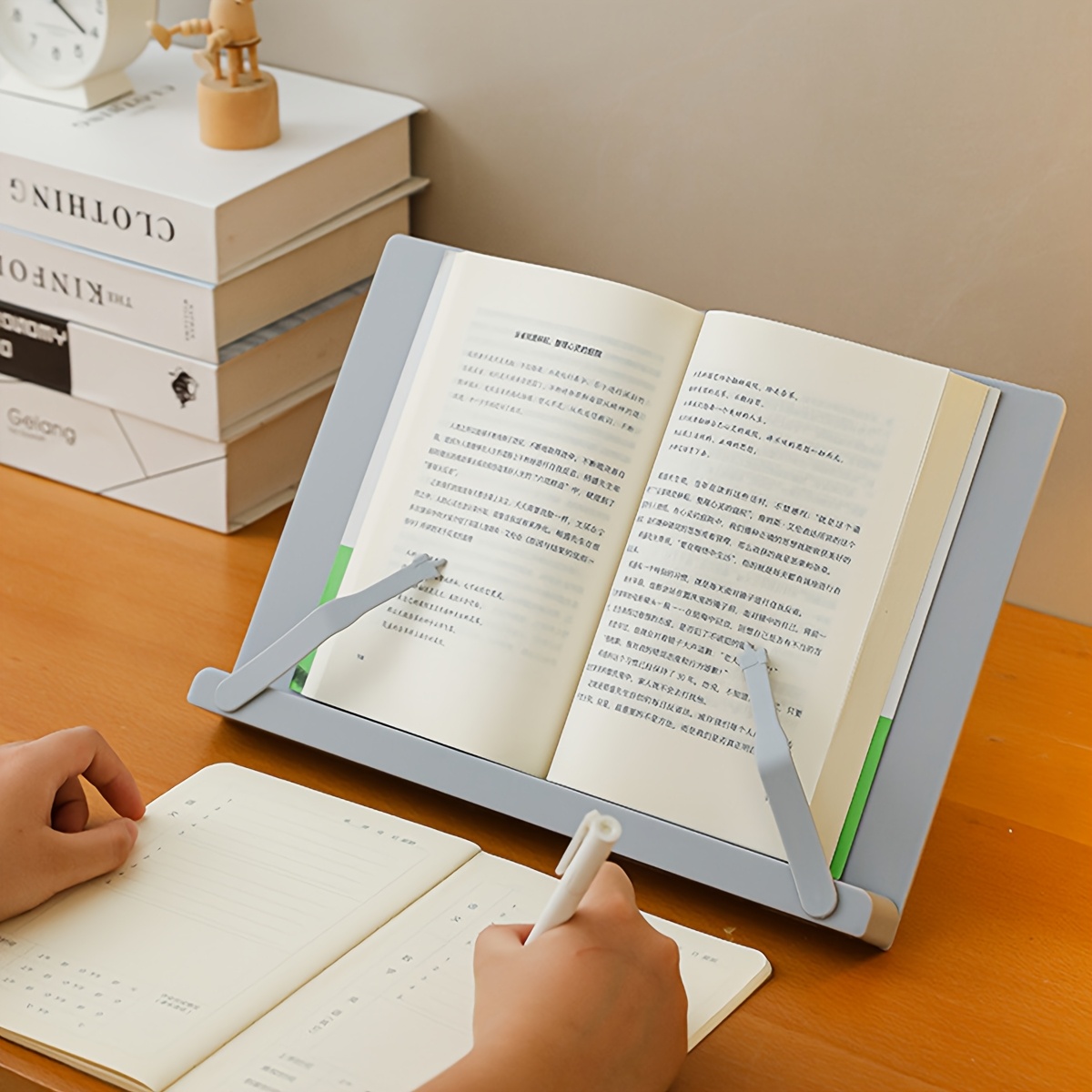 Tablet Stand Adjustable - 6 Kademeli Ayarlanabilir Katlanabilir Kitap Standı,