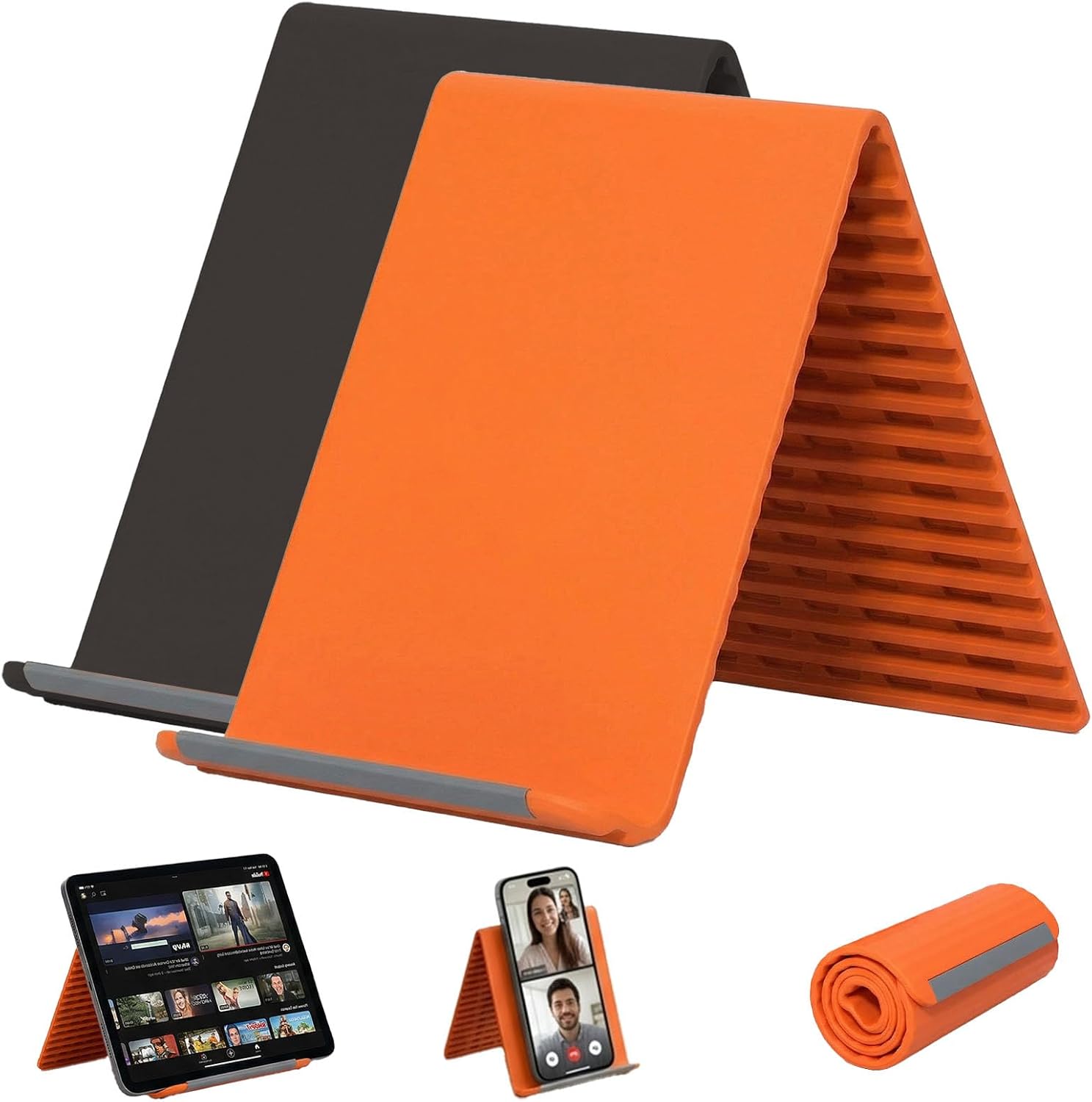 Essential Tablet Accessories - Taşınabilir Silikon Cep Telefonu Tutucu, Esnek