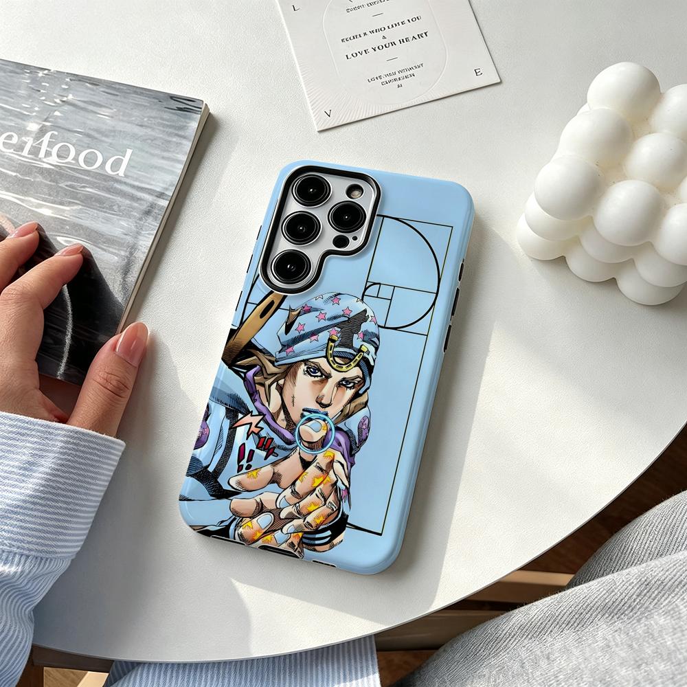 Samsung Galaxy S24 - Sıcak ve havalı Anime J-JOJO Steel