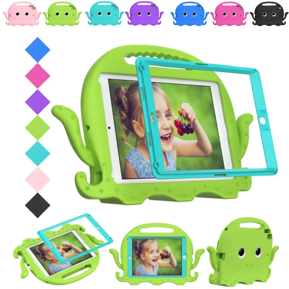 Tablet A9 Accessories - Ahtapotlar EVA Çocuk Kılıf Samsung Galaxy