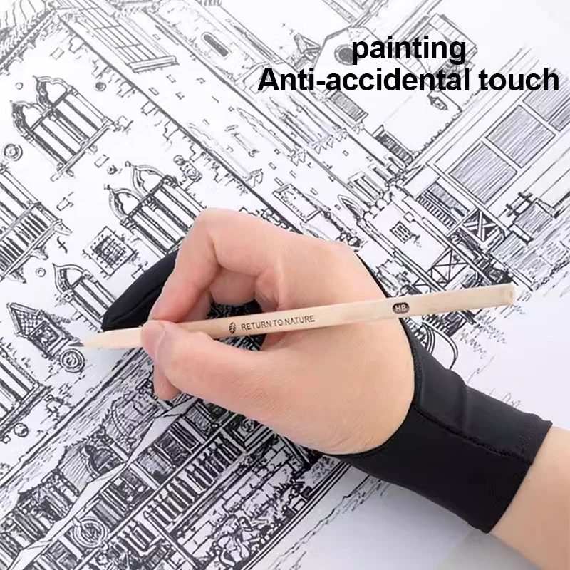 Iki Parmak Çizim Eldiven Anti- - Drawing Glove Artist incelemesi ve fiyatı