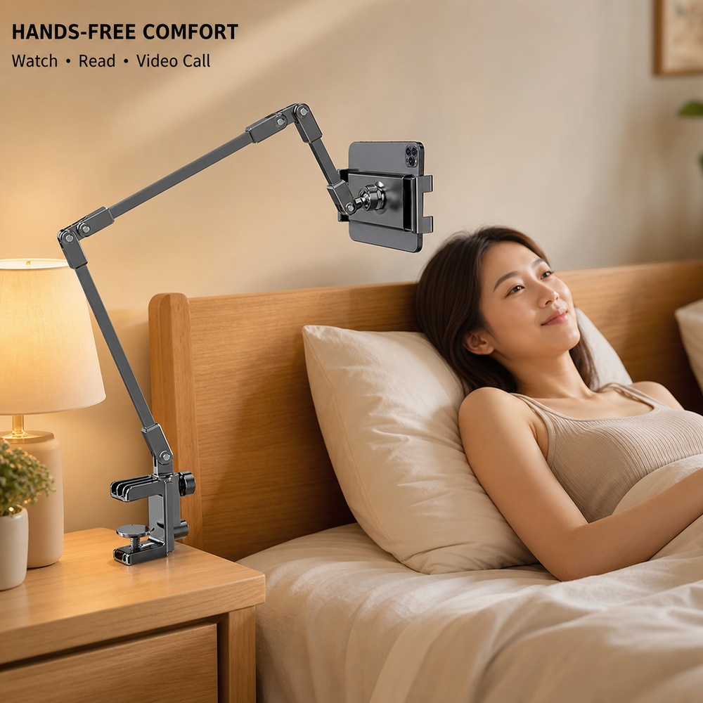 4.7-12.9 İnç Telefon ve Tablet - Tablet Stand Adjustable incelemesi ve fiyatı